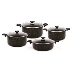 سرویس قابلمه و تابه 8 پارچه زرساب مدل ویولت