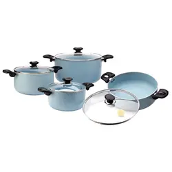 سرویس قابلمه و تابه 8 پارچه زرساب مدل ویولت