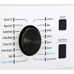 ماشین لباسشویی 8 کیلویی پاکشوما مدل TFU-84401