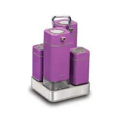 سرویس 4 پارچه سرکه و روغن پاش کرکماز مدل استورا ارگوان