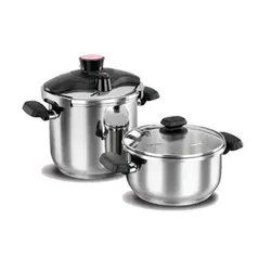 زودپز دوقلو استیل کرکماز مدل ویتا