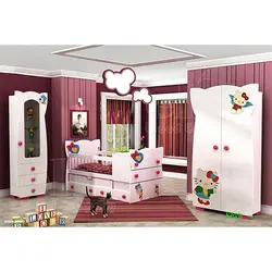 سرویس خواب نوزاد و نوجوان الیت مدل کیتی