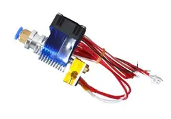 پک هات اند دارای نازل، هیتر، فن و ترمیستور E3D V6 1.75mm