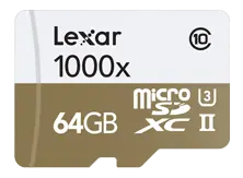 Lexar® Professional 1000x UHS-II 64GB