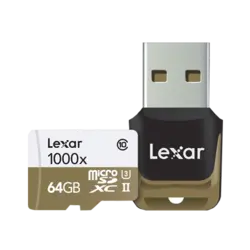 Lexar® Professional 1000x UHS-II 64GB