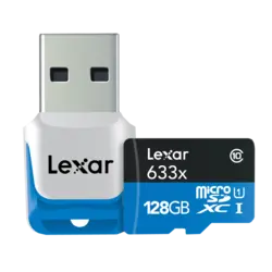 Lexar® High-Performance 633x UHS-I 128GB