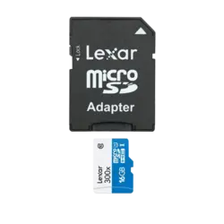 Lexar® High-Performance 300x UHS-I 16GB