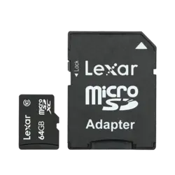 Lexar® microSDHC™/microSDXC 64GB