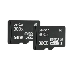 Lexar® microSDHC™/microSDXC 64GB