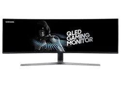 مانیتور منحنی 49 اینچ مدل LC49HG90 با فناوری نقطه کوانتومی فلزی