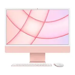 APPLE iMac MGPN3 2021 M1 chip 8GB-512GB Core GPU-8 کامپیوتر همه کاره 24 اینچی اپل مدل MGPN3 2021 M1 chip 8GB-512GB