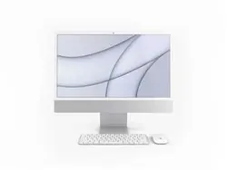 APPLE iMac MGPN3 2021 M1 chip 8GB-512GB Core GPU-8 کامپیوتر همه کاره 24 اینچی اپل مدل MGPN3 2021 M1 chip 8GB-512GB