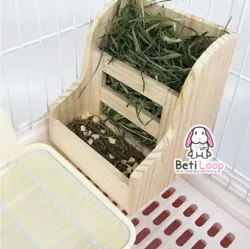 علوفه بند چوبی جوندگان Hay Feeder