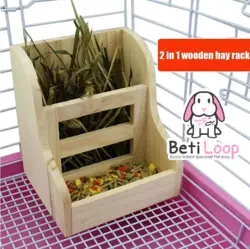 علوفه بند چوبی جوندگان Hay Feeder