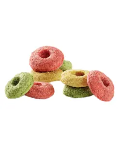 تشویقی بیسکوییتی رینگی ورسلاگا Crunchies Fruit