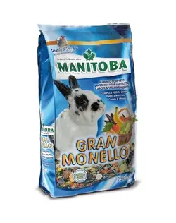 غذای مخلوط خرگوش بالغ منیتوبا مدل Gran Monello