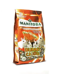 غذای مخلوط خرگوش نابالغ منیتوبا مدل Bunny Carota