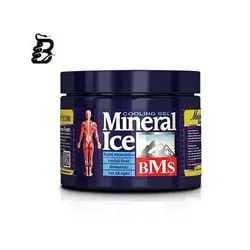 ژل کاسه ای مینرال آیس بی ام اس | خنک کننده | 200 میلی لیتر