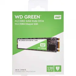 m.2 اینترنال وسترن دیجیتال Green M.2 ظرفیت 120 گیگابایت - رایانه آبی