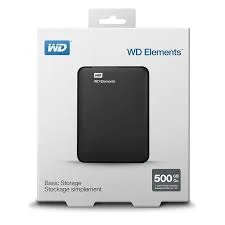Western Digital Elements 500GB External Hard Drive - رایانه آبی