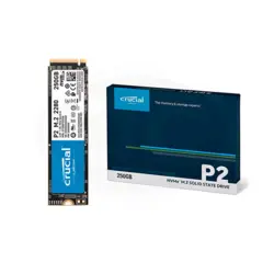 Crucial P2 NVMe PCIe M.2 250GB - رایانه آبی