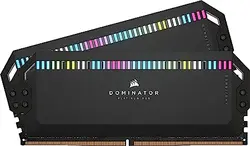 رم Corsair Dominator Platinum RGB 64GB Dual DDR5 5600MHz CL40 - رایانه آبی