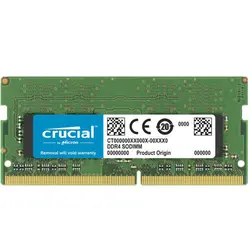 رم لپ تاپ DDR4 دو کاناله 3200 مگاهرتز CL22 کروشیال مدل CT16 ظرفیت 16 گیگابایت - رایانه آبی