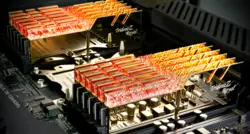 رم کامپیوتر جی اسکیل مدل Trident Z Royal Gold DDR4 3600MHz CL18 ظرفیت 64 گیگابایت
