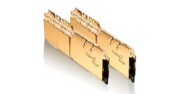 رم کامپیوتر جی اسکیل مدل Trident Z Royal Gold DDR4 3600MHz CL18 ظرفیت 64 گیگابایت