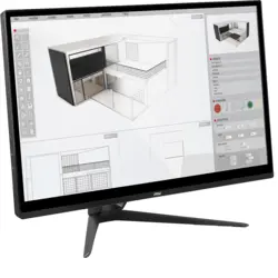 کامپیوتر همه کاره ام اس آی مدل ALL IN ONE MSI PRO22 X - I5 10400 - 8G DDR4 - 256G SSD - NON TOUCH