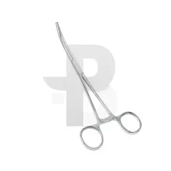 پنس هموستات سر کج (کرو)