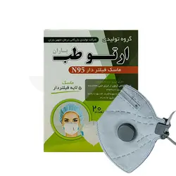 ماسک n95 فیلتردار ۵ لایه ارتوطب