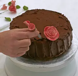 تزئین قدم‌ به‌ قدم کیک