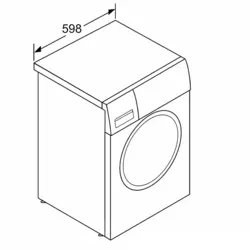 ماشین لباسشویی بوش مدل  WAT24462GC