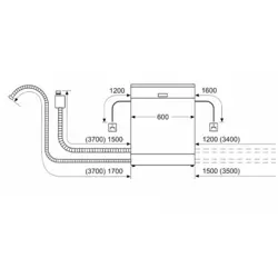 ماشین ظرفشویی بوش مدل SMS6HMI27Q ظرفیت 13 نفره