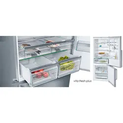 یخچال فریزر بوش بالا پایین 30 فوت مدل kdd86al304