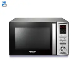 مایكروویو و گریل 36 لیتری سیلور ARSHIA MV182-2601 – فروشگاه برندزون