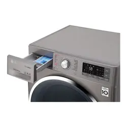 ماشین لباسشویی LG مدل j6 نقره ای ظرفیت 9KG-برندزون