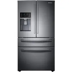 یخچال و فریزر ساید بای ساید سامسونگ مدل Rf28 french مشکی &ndash; فروشگاه برندزون