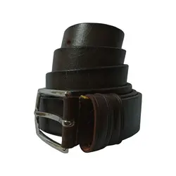 کمربند چرم لیزری Invertebrate leather کد 0196A – فروشگاه برندزون