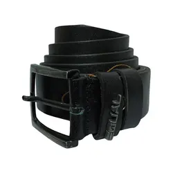 کمربند چرم لیزری Invertebrate leather کد 0194A – فروشگاه برندزون