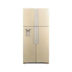 یخچال و فریزر 4 درب ( بژ شیشه ای) هیتاچی مدل R-w760- gbe