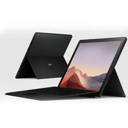 تبلت مایکروسافت مدل Surface Pro 7 Plus - B به همراه کیبورد Black Type Cover
