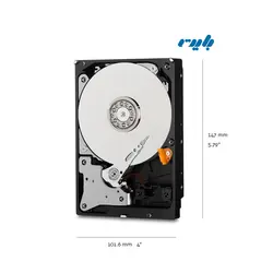 هارد دیسک اینترنال وسترن دیجیتال مدل ظرفیت 2 ترابایت Purple WD20PURZ - کامپیوتر بایت
