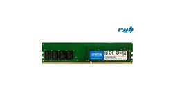 رم دسکتاپ کروشیال تک کاناله با ظرفیت 8 گیگابایت Crucial DDR4 2666MHZ  - کامپیوتر بایت