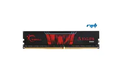 رم دسکتاپ جی اسکیل تک کاناله با ظرفیت 4 گیگابایت G.skil agies DDR4 2400MHZ  - کامپیوتر بایت