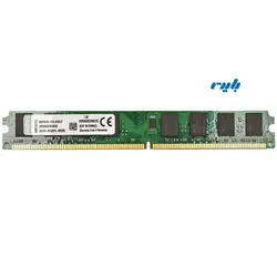رم دسکتاپ کینگستون تک کاناله با ظرفیت 2 گیگابایت Kingston DDR2 800MHZ  - کامپیوتر بایت