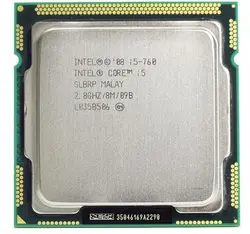 پردازنده مرکزی اینتل سری Nehalem مدل Core i5-760