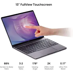 لپ تاپ 13 اینچی هوآوی مدل MateBook 13 WRTB-WFE9L