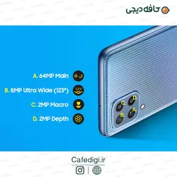 گوشی موبایل سامسونگ Galaxy M32 ظرفیت 128 گیگابایت رم 6 گیگابایت